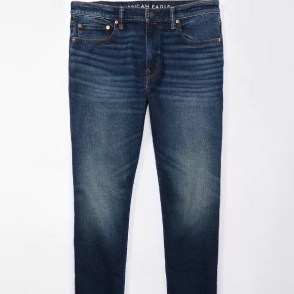 NWT- AE AirFlex + Athletic Straight Men's Jean 34/30 - Picture 2 of 3